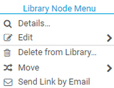 Library Node Menu