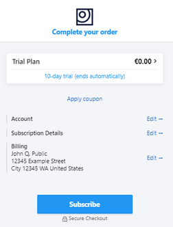 Account and Billing Details Overview